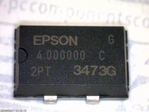 25-PCS FREQUENCY EPSON SG-8002JA4.0000M-MPT 8002JA40000 SG8002JA40000MMPT