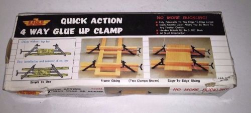 Eagle Quick Action 4 Way Glue Up Clamp Set - Sku# 29