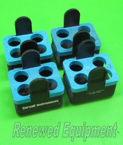 Sorvall Instruments 00830 Rotor Adapter Bucket Inserts Lot of 4 #6