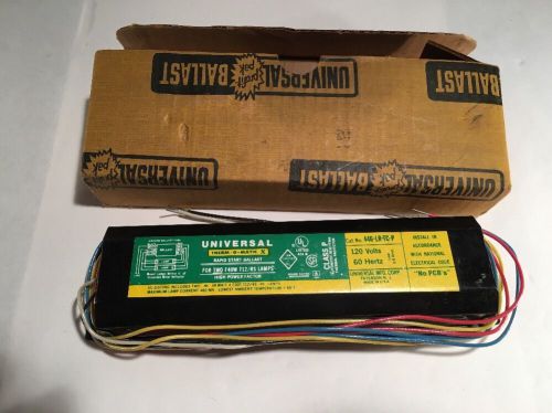 Universal 446-LR-TC-P Therm-O-Matic Fluorescent Ballast for (2) F40T12 Lamps