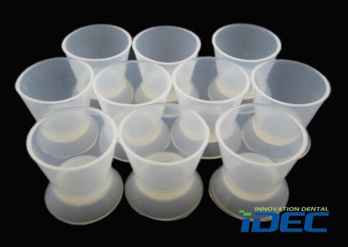Dental Lab Silicone Mixing Bowl Cup Small Size 31*23MM  10PCS