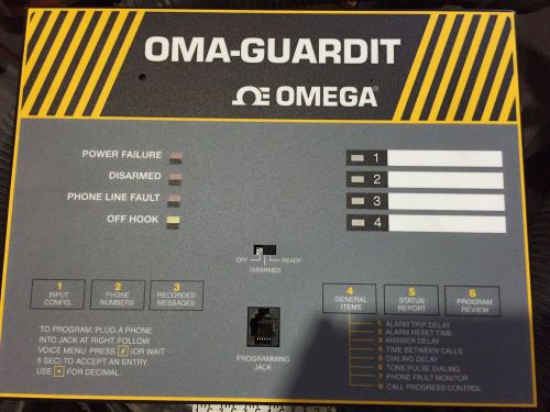 Omega OMA-GUARDIT Automatic Alarm Dialer