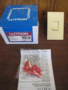New Lutron Nova T NT-603P-IV 600W 3-Way Dimmer Switch Ivory Free Shipping
