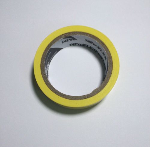 T4 Pro Flex Coloured Electrical Tape (yellow)