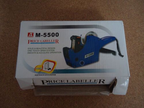 Fazhixing M-5500 Price Gun Price Labeler with extra ink roller and labels