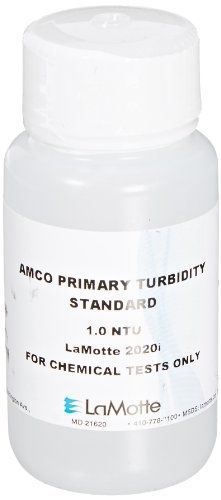 LaMotte 1481 Turbidity Standard (ISO) for 2020I/TC-3000I Turbidity Meter, 1 NTU,