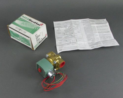 NEW Asco RedHat 8030G003 Solenoid Valve - 2/2, 3/4&#034; Pipe