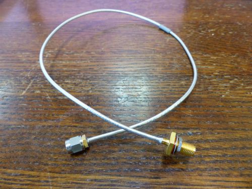 Keithley CA-238-17A Cable assy  SMA male/female semi rigid  10&#034;  NEW