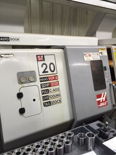 Haas SL-20TAPL CNC Lathe w/ Live Tooling, Auto Parts Loader and much more!