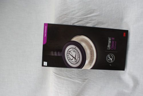 3M Littmann Classic III Stethoscope Raspberry Tube 5626 New AE27