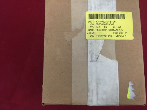 5905-01-050-3007 ROCKWELL WIRE WOUND VARIABLE RESISTOR  P.N. G8424 QTY-2