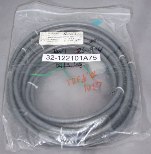 NEW ASM PN: 32-122101A75 Genmark Robot Interface Cable 15ft
