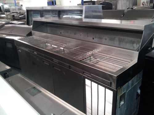 Delfield pizza prep  99&#034; with toppings catch 18rc99dr for sale