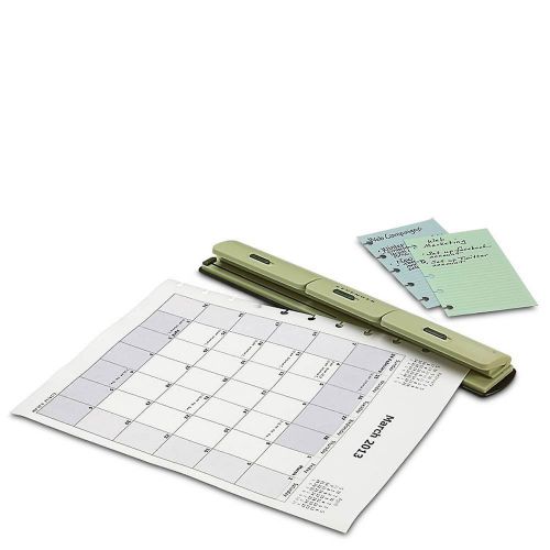 Levenger Circa 1-2-3 Portable Punch ADS5120 Happy Planner 365 Hole Punch