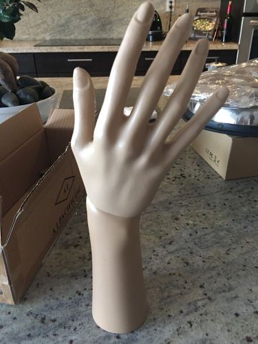 Mannequin Hand Display Jewelry Bracelet  ring glove Stand holder 12&#034; (10-1)