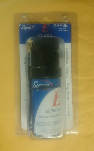 Supco super boost electronic potential relay start capacitor e-class spp8e 1-5hp for sale