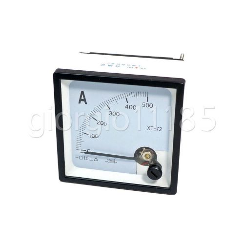 2pcs brand new analog amp panel meter + shunt dc 500a for sale