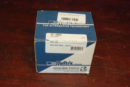Meltric, 19-18070, Inlet/Plug, DN9, 20A, Multipin, NEW