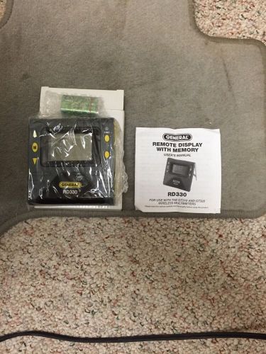 General Tools Remote Display For Gt310 &amp; Gt320 RD330 Remote Display NEW
