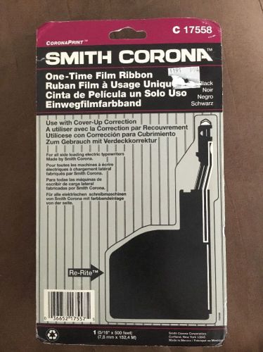Smith Corona One Time Film Ribbon C 17558 Black