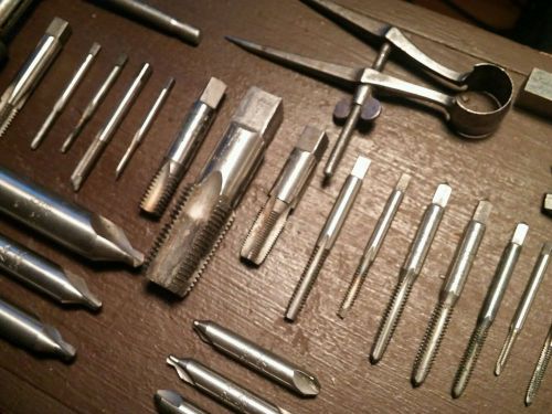 Lot of Machinists Tools &amp; Bits Morse 32 Piece - Winter and kennametal - Hi-Speed