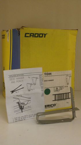 Erico / caddy deck hangers *box of 50*  part # tdh  *new surplus* for sale