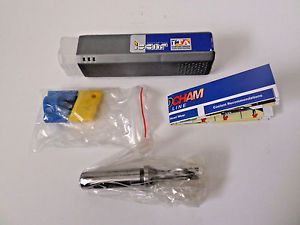 Iscar DCN 0335-100-050A-3D Indexable Head Drill w/Coolant Holes, 3-1/4&#034; OAL NOS*