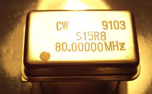 Connor Winfield S15R8-80.0 MHz S15R8 80MHz 5V HCMOS TTL XTAL Oscillator NEW