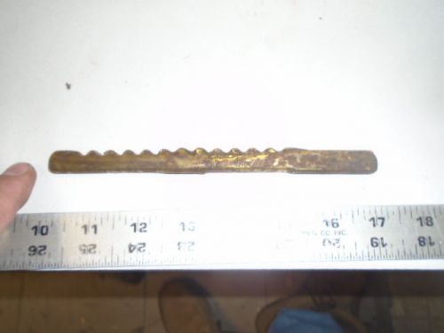MACHINIST TOOLS  LATHE MILL Machinist Wax Coated Dumont Broach 5/32