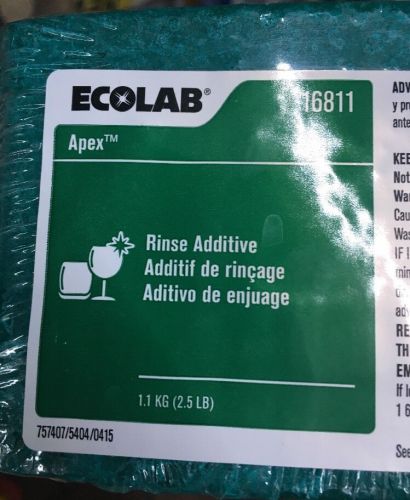Ecolab apex rinse additive 16811 for sale