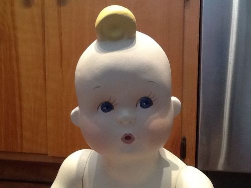 Baby Mannequin Store Display Vintage Mid Century Kewpie Style Life Size 3-D