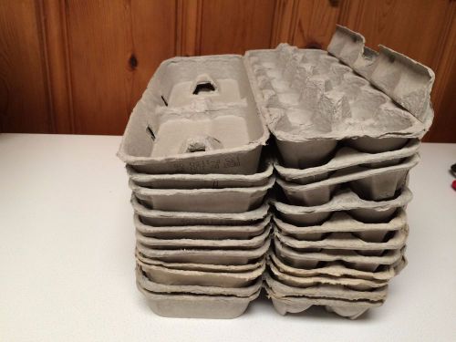 12+ Used Egg Cartons Hobby/Arts/Crafts/Storage/Jewelry/Planting Clean