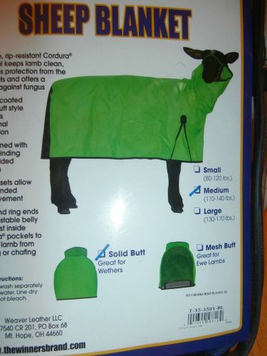 Weaver Leather ProCool Blue Sheep Blanket Size Medium 110 to 140 lbs NEW