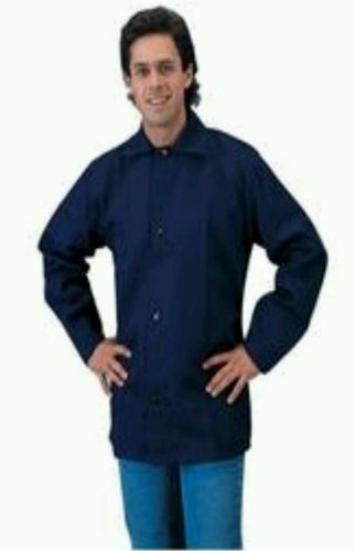 Tillman 14 oz. Navy Blue FR Cotton Welding Jacket, XXX-Large
