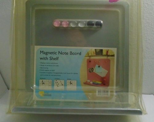 Magnetic Note Board With Shelf Brand New