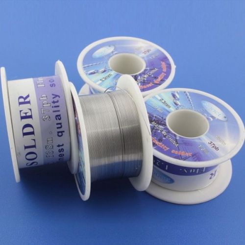 1X 0.3mm Welding Iron Line Reel Rosin Core Solder Wire 63/37 Tin/Lead Flux Solde