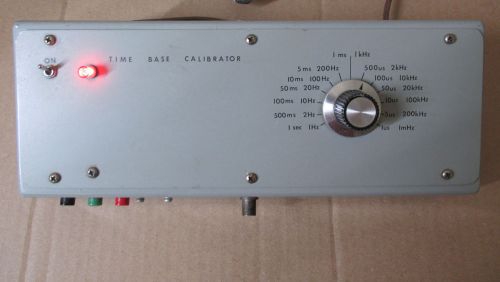 Time Base Calibrator, Vintage