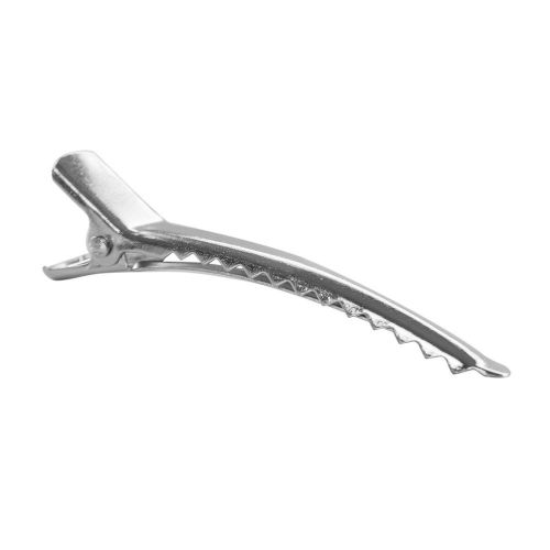 6cm Silver Alligator Teeth Prongs Clips Holders for Hair Care Arts &amp; Crafts P...