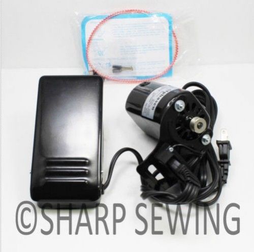 HOME SEWING MACHINE MOTOR &amp; FOOT PEDAL CONTROL SET #FM-190