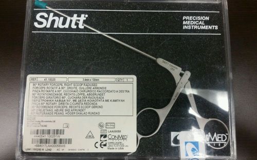 Shutt 90° Rotary Forceps Right Scoop Radiused Forceps