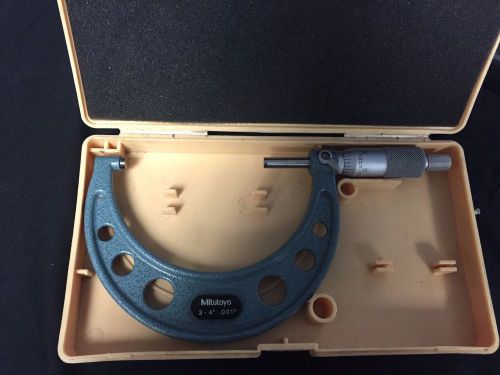 Mitutoyo 3 -4 inch OD Micrometer