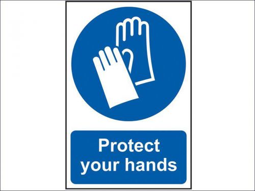 Scan - Protect Your Hands - PVC 200 x 300mm