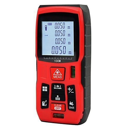 QYUHE Qyuhe Laser Distance Meter 100M Measure Measuring Tool Measurement Device