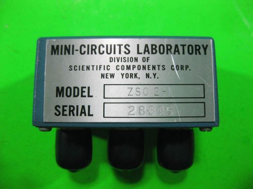 Mini Circuits Power Splitter 0.1-400MHz -- ZSC-2-1 -- Used