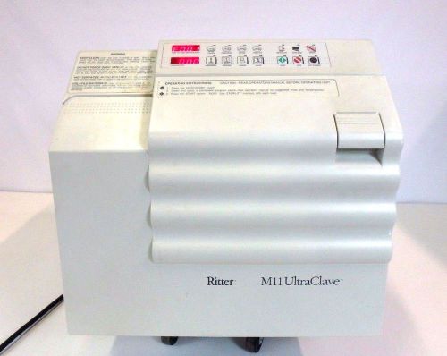 Midmark Ritter M11 Ultraclave Digital Dental Medical Tattoo Sterilizer Autoclave