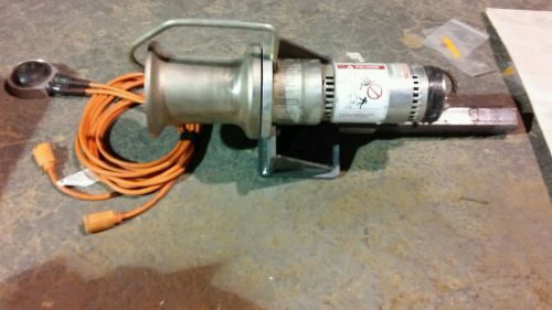 Ab chance model c308-1170 capstan hoist  1000lb winch  with hitch mounting plate for sale