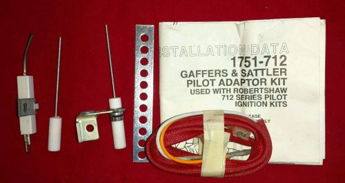 Robertshaw 1751-712 gaffers &amp; sattler pilot adaptor kit - l37-130 - ships free! for sale