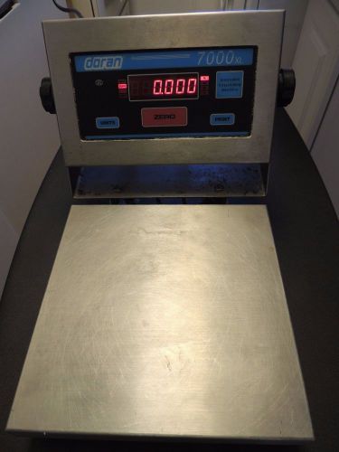 Doran  model 7000 xlm, model dlx 7025 commercial scale - used - excellent for sale