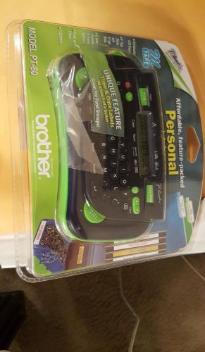 Brother P-touch Model PT-80 Electronic Personal Labeler  in Pack   - E6