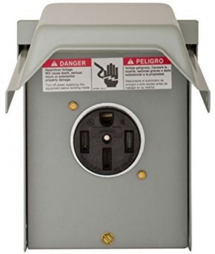 Talon lgp1s 50-amp enclosed, outdoor rated, receptacle for sale